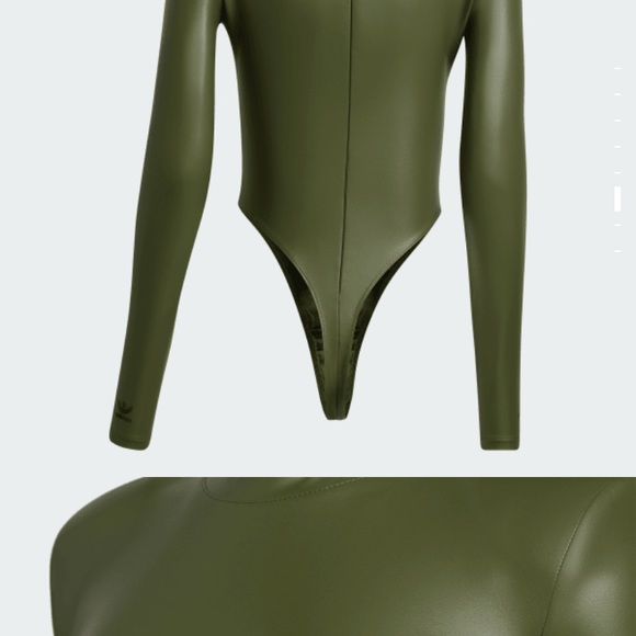 Ivy Park Adidas Faux Leather Bodysuit - Picture 3 of 7